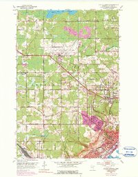 Download a high-resolution, GPS-compatible USGS topo map for Duluth Heights, MN (1990 edition)