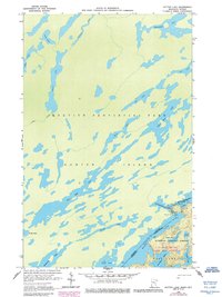 Download a high-resolution, GPS-compatible USGS topo map for Dutton Lake, MN (1986 edition)