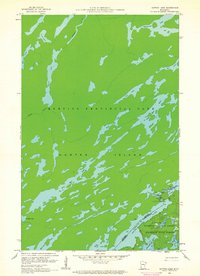 preview thumbnail of historical topo map of Lake County, MN in 1959