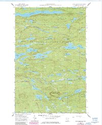Download a high-resolution, GPS-compatible USGS topo map for Eagle Mountain, MN (1986 edition)