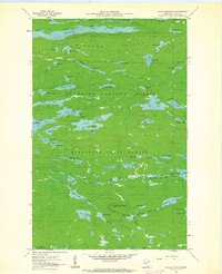Download a high-resolution, GPS-compatible USGS topo map for Eagle Mountain, MN (1962 edition)