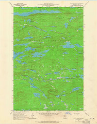 Download a high-resolution, GPS-compatible USGS topo map for Eagle Mountain, MN (1965 edition)