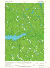 Download a high-resolution, GPS-compatible USGS topo map for Echo Lake, MN (1964 edition)