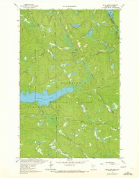 Download a high-resolution, GPS-compatible USGS topo map for Echo Lake, MN (1972 edition)