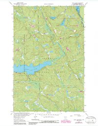 Download a high-resolution, GPS-compatible USGS topo map for Echo Lake, MN (1987 edition)
