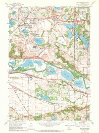 Download a high-resolution, GPS-compatible USGS topo map for Eden Prairie, MN (1969 edition)