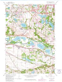 Download a high-resolution, GPS-compatible USGS topo map for Eden Prairie, MN (1981 edition)