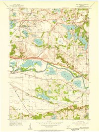 Download a high-resolution, GPS-compatible USGS topo map for Eden Prairie, MN (1956 edition)