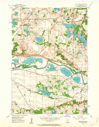 Download a high-resolution, GPS-compatible USGS topo map for Eden Prairie, MN (1963 edition)