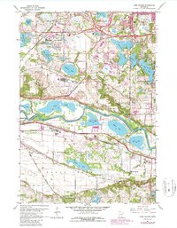 Download a high-resolution, GPS-compatible USGS topo map for Eden Prairie, MN (1987 edition)