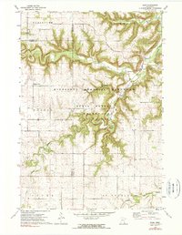 Download a high-resolution, GPS-compatible USGS topo map for Elba, MN (1990 edition)