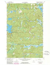 Download a high-resolution, GPS-compatible USGS topo map for Elephant Lake, MN (1987 edition)