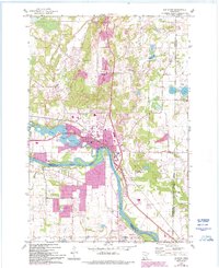 Download a high-resolution, GPS-compatible USGS topo map for Elk River, MN (1993 edition)