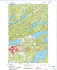 Download a high-resolution, GPS-compatible USGS topo map for Ely, MN (1986 edition)