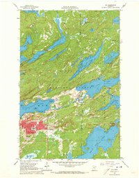 preview thumbnail of historical topo map of Ely, MN in 1965