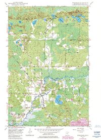 Download a high-resolution, GPS-compatible USGS topo map for Embarrass, MN (1985 edition)