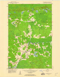preview thumbnail of historical topo map of St. Louis County, MN in 1949