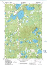 Download a high-resolution, GPS-compatible USGS topo map for Emily, MN (1995 edition)