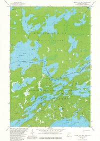 Download a high-resolution, GPS-compatible USGS topo map for Ensign Lake West, MN (1981 edition)