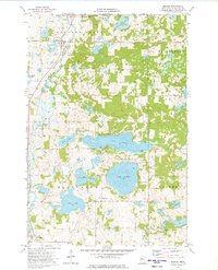 Download a high-resolution, GPS-compatible USGS topo map for Erhard, MN (1975 edition)