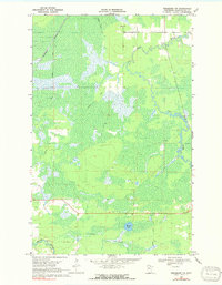 Download a high-resolution, GPS-compatible USGS topo map for Ericsburg NW, MN (1991 edition)
