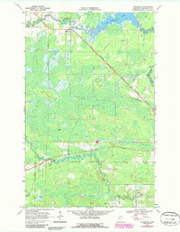Download a high-resolution, GPS-compatible USGS topo map for Ericsburg, MN (1987 edition)