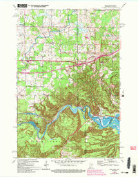 Download a high-resolution, GPS-compatible USGS topo map for Esko, MN (1993 edition)