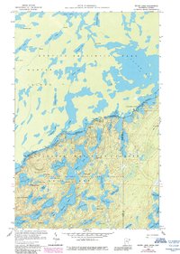 Download a high-resolution, GPS-compatible USGS topo map for Ester Lake, MN (1986 edition)
