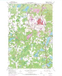 Download a high-resolution, GPS-compatible USGS topo map for Eveleth, MN (1971 edition)