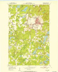 Download a high-resolution, GPS-compatible USGS topo map for Eveleth, MN (1952 edition)