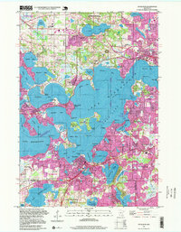 Download a high-resolution, GPS-compatible USGS topo map for Excelsior, MN (1999 edition)