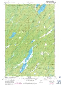 Download a high-resolution, GPS-compatible USGS topo map for Fairbanks, MN (1985 edition)