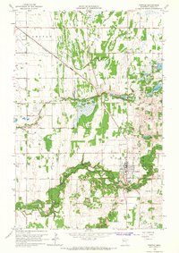 Download a high-resolution, GPS-compatible USGS topo map for Fertile, MN (1966 edition)