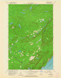 Download a high-resolution, GPS-compatible USGS topo map for Finland, MN (1964 edition)