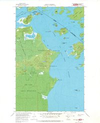 Download a high-resolution, GPS-compatible USGS topo map for Flag Island, MN (1969 edition)