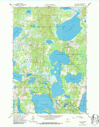 Download a high-resolution, GPS-compatible USGS topo map for Flat Lake, MN (1986 edition)
