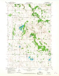 Download a high-resolution, GPS-compatible USGS topo map for Flom, MN (1967 edition)
