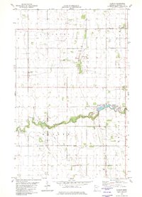 Download a high-resolution, GPS-compatible USGS topo map for Florian, MN (1982 edition)