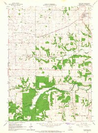 Download a high-resolution, GPS-compatible USGS topo map for Fountain, MN (1967 edition)