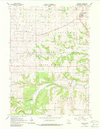 Download a high-resolution, GPS-compatible USGS topo map for Fountain, MN (1988 edition)