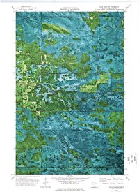 Download a high-resolution, GPS-compatible USGS topo map for Four Town NW, MN (1976 edition)