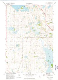 Download a high-resolution, GPS-compatible USGS topo map for Fourmile Lake, MN (1975 edition)