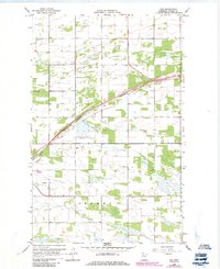 Download a high-resolution, GPS-compatible USGS topo map for Fox, MN (1984 edition)