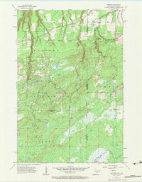 preview thumbnail of historical topo map of Douglas County, MN in 1954