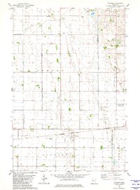 Download a high-resolution, GPS-compatible USGS topo map for Foxhome, MN (1981 edition)