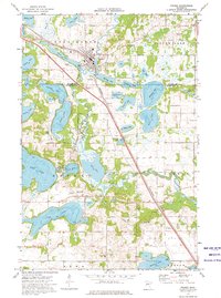 Download a high-resolution, GPS-compatible USGS topo map for Frazee, MN (1976 edition)