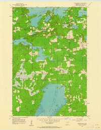 Download a high-resolution, GPS-compatible USGS topo map for Fredenberg, MN (1962 edition)
