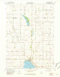 Download a high-resolution, GPS-compatible USGS topo map for Freeborn, MN (1981 edition)
