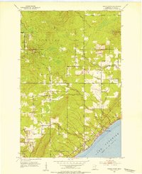 Download a high-resolution, GPS-compatible USGS topo map for French River, MN (1955 edition)