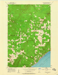 Download a high-resolution, GPS-compatible USGS topo map for French River, MN (1960 edition)